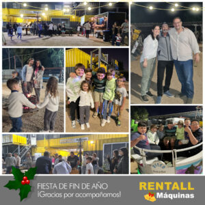 Rentall Máquinas: Fiesta de Cierre de año