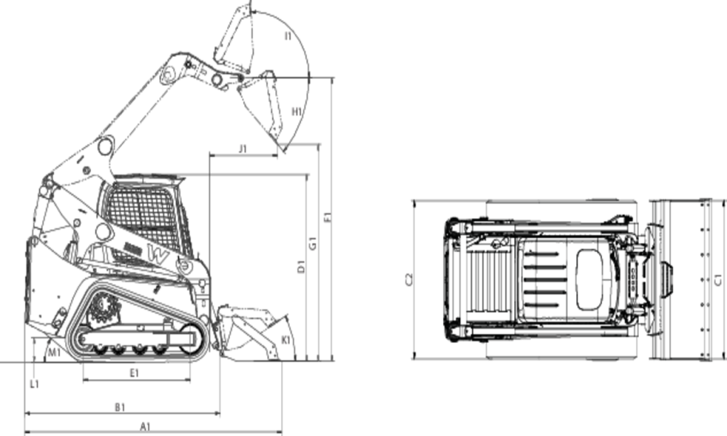 ST31 Cargadora compacta sobre orugas: Compacta y eficiente
