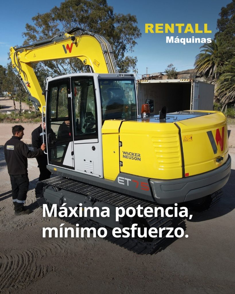 Wacker Neuson ET75 combina fuerza y eficiencia