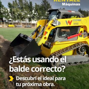Baldes para maquinaria en Maldonado