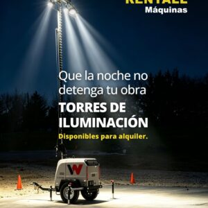 Alquiler de torres de iluminación