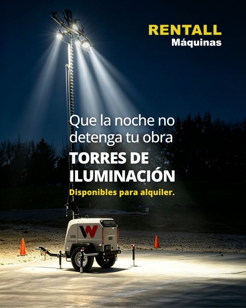 Alquiler de torres de iluminación